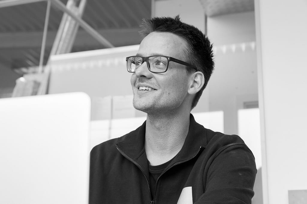 Porträt eines Mitarbeiters