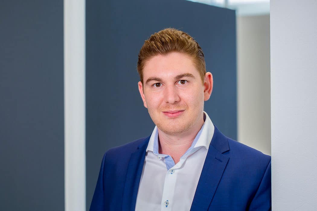 Fotografie des Immbobilienmarklers Christian Borch